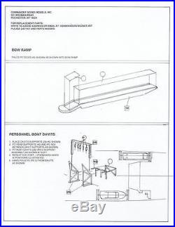 1/350 #4169 U. S. S. Newport LST-1179 Full Hull RESIN & PE KIT 1985 Version