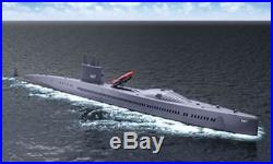 1/350 Blue Ridge Models USS Halibut SSGN/SSN-587 2-in-1 Submarine Model Kit