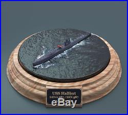 1/350 Blue Ridge Models USS Halibut SSGN/SSN-587 2-in-1 Submarine Model Kit