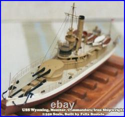 1/350 ISW 4163 USS Florida BM-7 Arkansas Class Mon Resin & PE Brass Model Kit