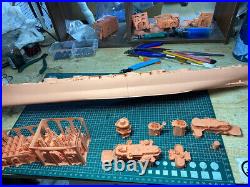 1/350 USS Puerto Rico Cruiser resin model kits 3d Printed