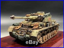 1/35 Built German Panzer IV Ausf. H withBlack dog resin supplies & T-34 Track-armor