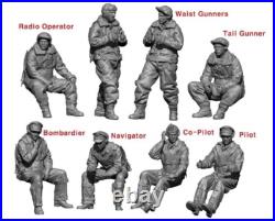 1/48 Legend Production B-17 Crew Set (8 Figures) #LF4816