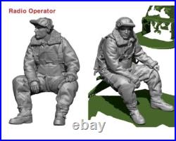 1/48 Legend Production B-17 Crew Set (8 Figures) #LF4816