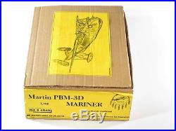 1/48 POMK Martin Mariner PBM-3D Resin Model Kit Pend Oreille Extremely Rare