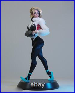 1/4 47cm Spider Gwen 3D print figure Model Kit Unpainted Unassembled GK