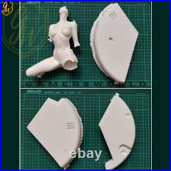 1/4 Resin Figures Model Kit Electric Anime Girl Unpainted Unassembled Toys New