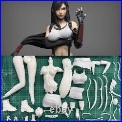 1/4 Resin Girl Figure Die-cast Lady Unpainted Unassembled Woman Model Kit 440mm