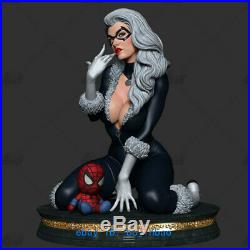 1/5 Scale Catwoman Resin Model Kits Unpainted 3D Printing Anime Collection