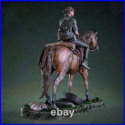 1/6 3D Resin Figure Model Kit Ellie And Horse Unassembled Unpainted Toy NEW Gift