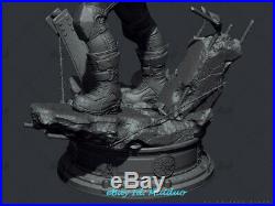 1/6 Captain America Unpainted Resin Kits Model GK Statue 3D Print 35cm