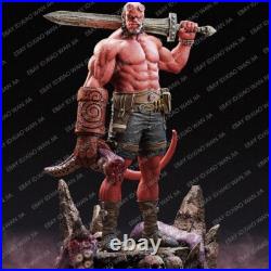 1/6 Resin Figure Resin Hellboy Man Model Kit Unpainted Unassembled