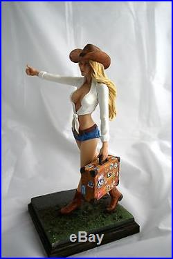 1/6 Resin Model Kit, Sexy action figure Dixie Chick
