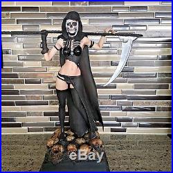 1/6 Resin Model Kit, Sexy action figure Grim Reaper