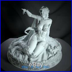 1/6 Scale Queen Elsa Resin Model Kits Unpainted 3D Printing Garage Kit