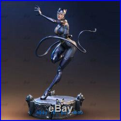 1/6 Scale Sexy Catwoman Resin Model Kits Unpainted 3D Printing Anime Collection