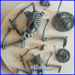 1/6 Scale Skull Warrior Figure Resin Model Kits Unpainted 3D Printing Garage Kit