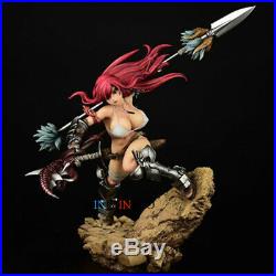 1/6 Scale Unpainted FAIRY TAIL Erza Scarlet Unassembled Resin Garage Kit Model