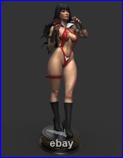1/6 Scale Vampirella Figure 12K High-Detail Resin Print Painted