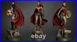 1/6 Wonder Woman Figure Resin Model Kits Unpainted 3D Print Garage Kit New
