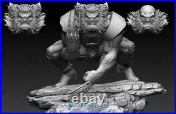 1/6 X Man Wolverine Figure Resin Model Kits Unpainted 3D Print Garage Kit