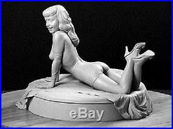 1/6 betty page resin model kit