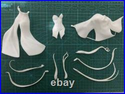 1/7 275mm Resin Model Kit Beautiful Girl Red Witch Unpainted