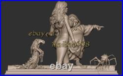 1/8 1/6 1/4 Duluna 3D Print Garage Kit Figure Model Kit Unpainted Unassembled GK