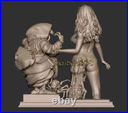 1/8 1/6 1/4 Duluna 3D Print Garage Kit Figure Model Kit Unpainted Unassembled GK