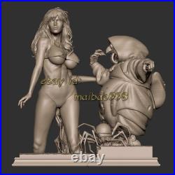 1/8 1/6 1/4 Duluna 3D Print Garage Kit Figure Model Kit Unpainted Unassembled GK