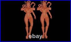 1/8 1/6 1/4 Hallibel 3D print Figure Model Kit Unpainted Unassembled Garage Kit