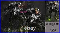 1/8 1/6 Venom 3 Heads Resin Model Kit Unpainted 3D Print Statue Figure Gift