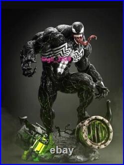 1/8 1/6 Venom 3 Heads Resin Model Kit Unpainted 3D Print Statue Figure Gift