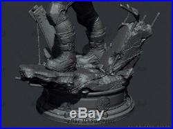 1/8 Captain America Unpainted Resin Kits Model GK Statue 3D Print 25cm 1/8 scale