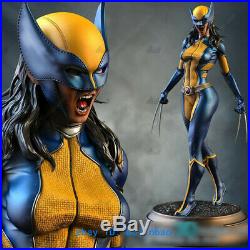 1/8 H25cm Female Wolverine X-23 Figure Resin Model Kits Unpainted 3D Printing