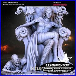 1/8 Queen Liliana Vess Resin 3d Print Garage Kit Model Unpainted Statue Figure 1/8 Queen Liliana Vess Resin 3d Print Garage Kit Model Unpainted Statue Figure