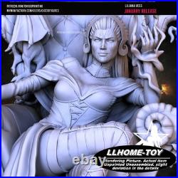 1/8 Queen Liliana Vess Resin 3d Print Garage Kit Model Unpainted Statue Figure
