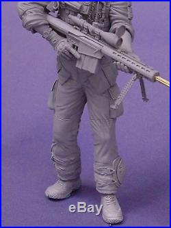 1/9 Special Forces Sniper (full figure) Barrett 50 cal kit 1/10 19 200mm 1/16