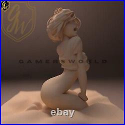 20CM Attractive Beautiful Girl Unpainted Unassembled Resin Figure Model GK Toys