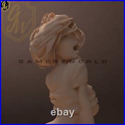 20CM Attractive Beautiful Girl Unpainted Unassembled Resin Figure Model GK Toys