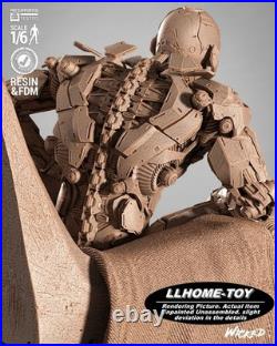 20CM Tall Ultron Resin 3d Print Unpainted Model Garage Kit Statue Figure