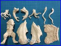 220-230mm Resin Figure Model Kit Cthulhu Demonic Creature Octopus Unpainted 