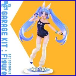 24cm Resin Figure Model Kit Nipako School Swimsuit Girl NSFW Unpainted NEW Toys