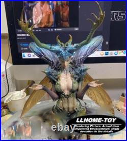 29CM Longicorn Girl Resin Garage Kit Figure Model Unpainted Unassemble GK