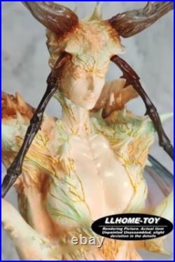 29CM Longicorn Girl Resin Garage Kit Figure Model Unpainted Unassemble GK