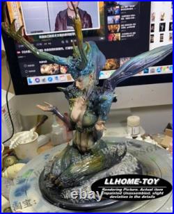 29CM Longicorn Girl Resin Garage Kit Figure Model Unpainted Unassemble GK