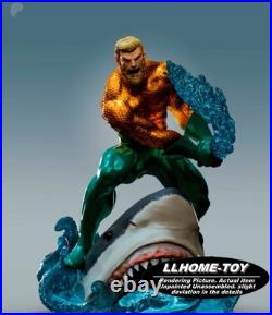 30CM tall Aquaman shark Resin 3D Print Model Kit Unpainted GK statue Figure