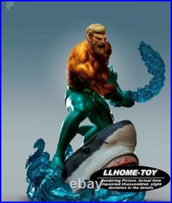 30CM tall Aquaman shark Resin 3D Print Model Kit Unpainted GK statue Figure