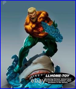 30CM tall Aquaman shark Resin 3D Print Model Kit Unpainted GK statue Figure