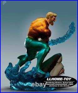 30CM tall Aquaman shark Resin 3D Print Model Kit Unpainted GK statue Figure